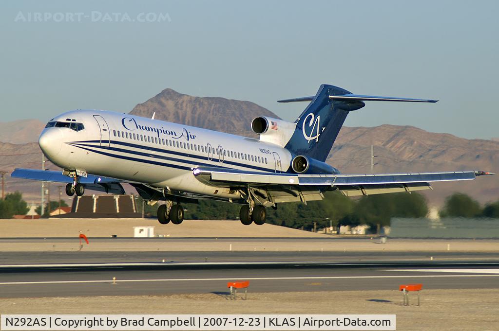 N292AS, 1978 Boeing 727-212 C/N 21458, Champion Air / 1978 Boeing 727-212
