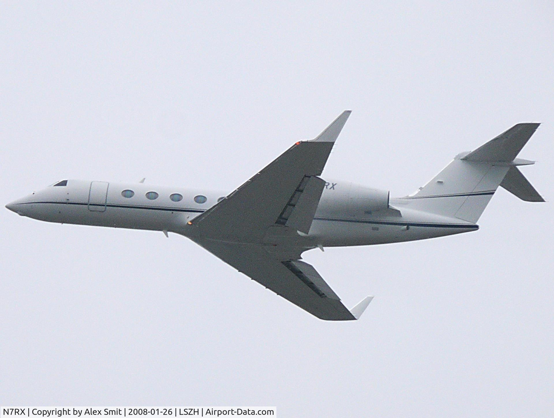 N7RX, 2005 Gulfstream Aerospace GIV-X (G450) C/N 4017, Visitor for the World Economics Forum 2008