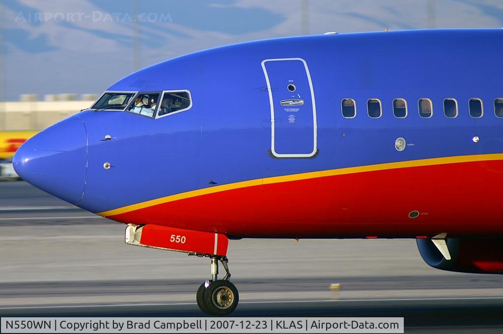 N550WN, 2001 Boeing 737-76Q C/N 30279, Southwest Airlines / 2001 Boeing 737-76Q