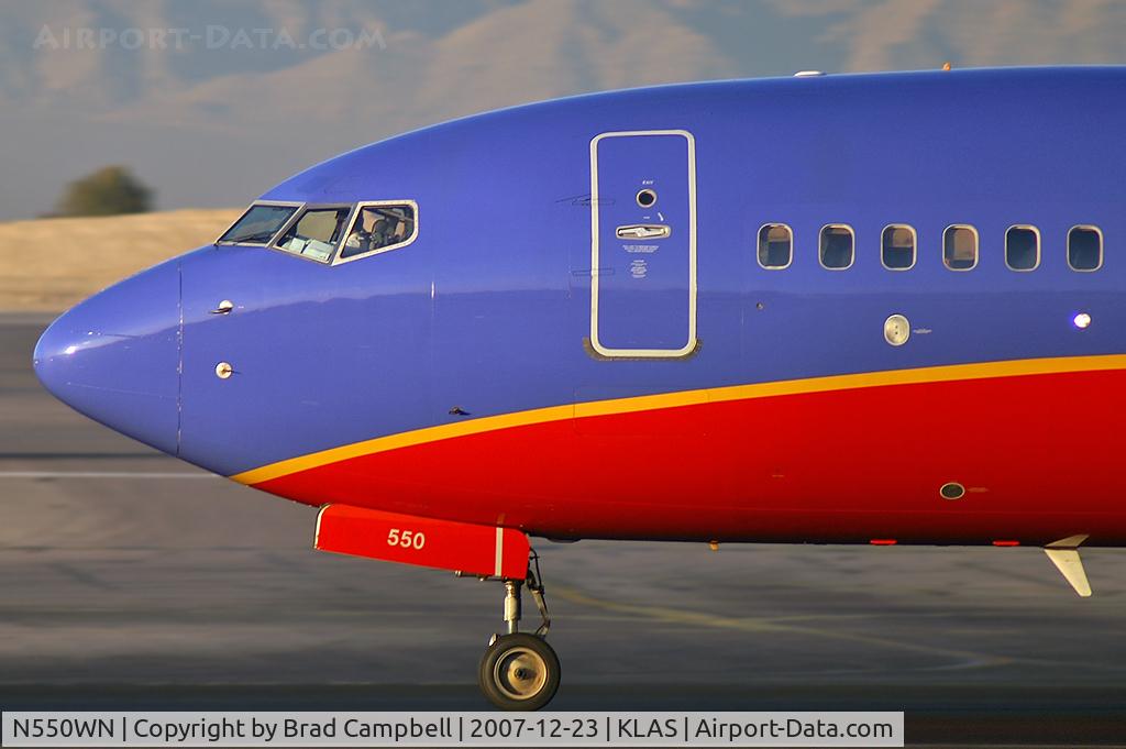 N550WN, 2001 Boeing 737-76Q C/N 30279, Southwest Airlines / 2001 Boeing 737-76Q