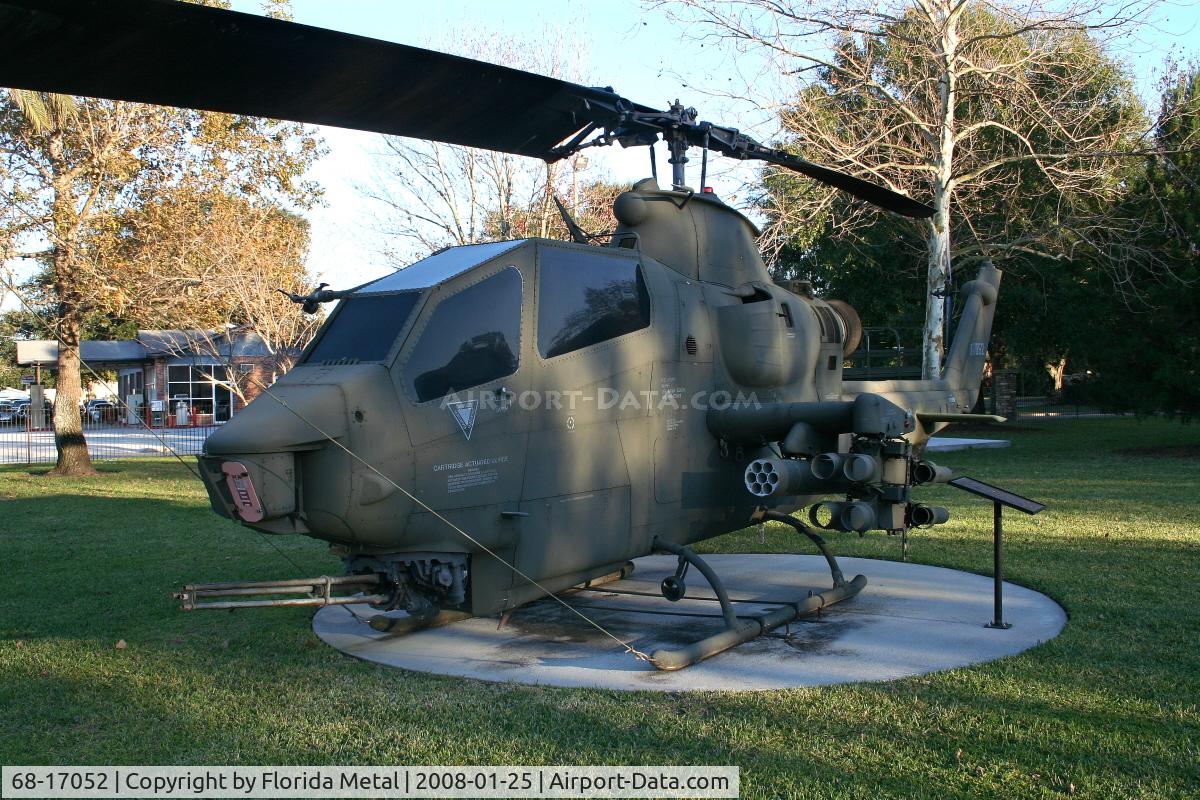 68-17052, 1968 Bell AH-1F Cobra C/N 20780, Cobra at park on Highway 192 St. Cloud FL