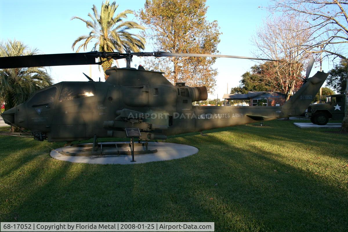 68-17052, 1968 Bell AH-1F Cobra C/N 20780, Cobra at park on Highway 192 St. Cloud FL