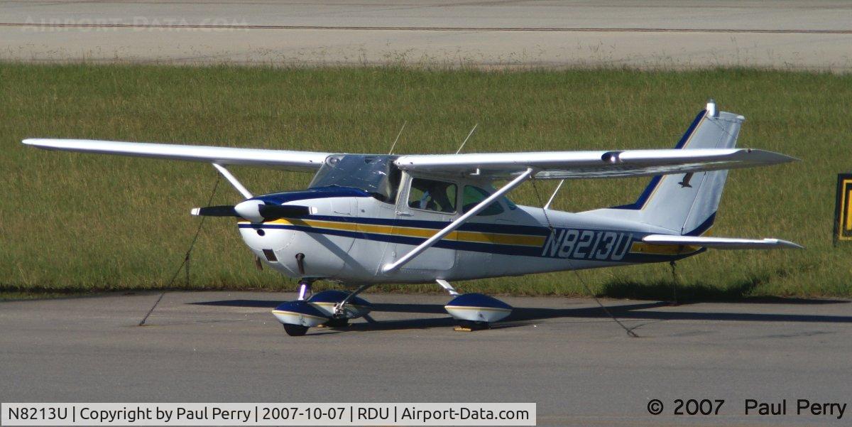 N8213U, 1964 Cessna 172F C/N 17252113, Nice choice of colors, looks like a NAPA scheme