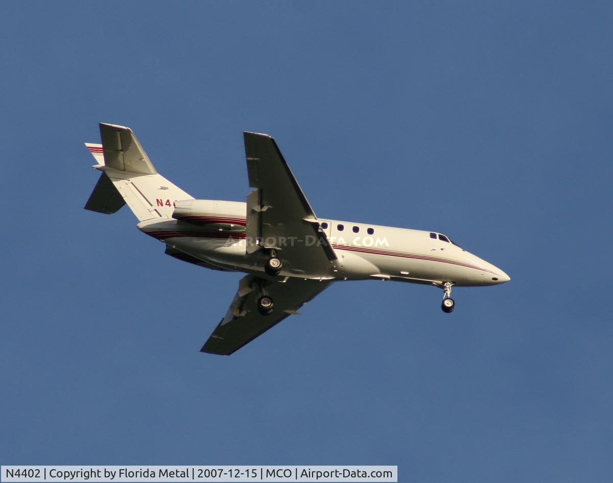 N4402, 1991 British Aerospace BAe.125 Series 800A C/N 258199, HS800A