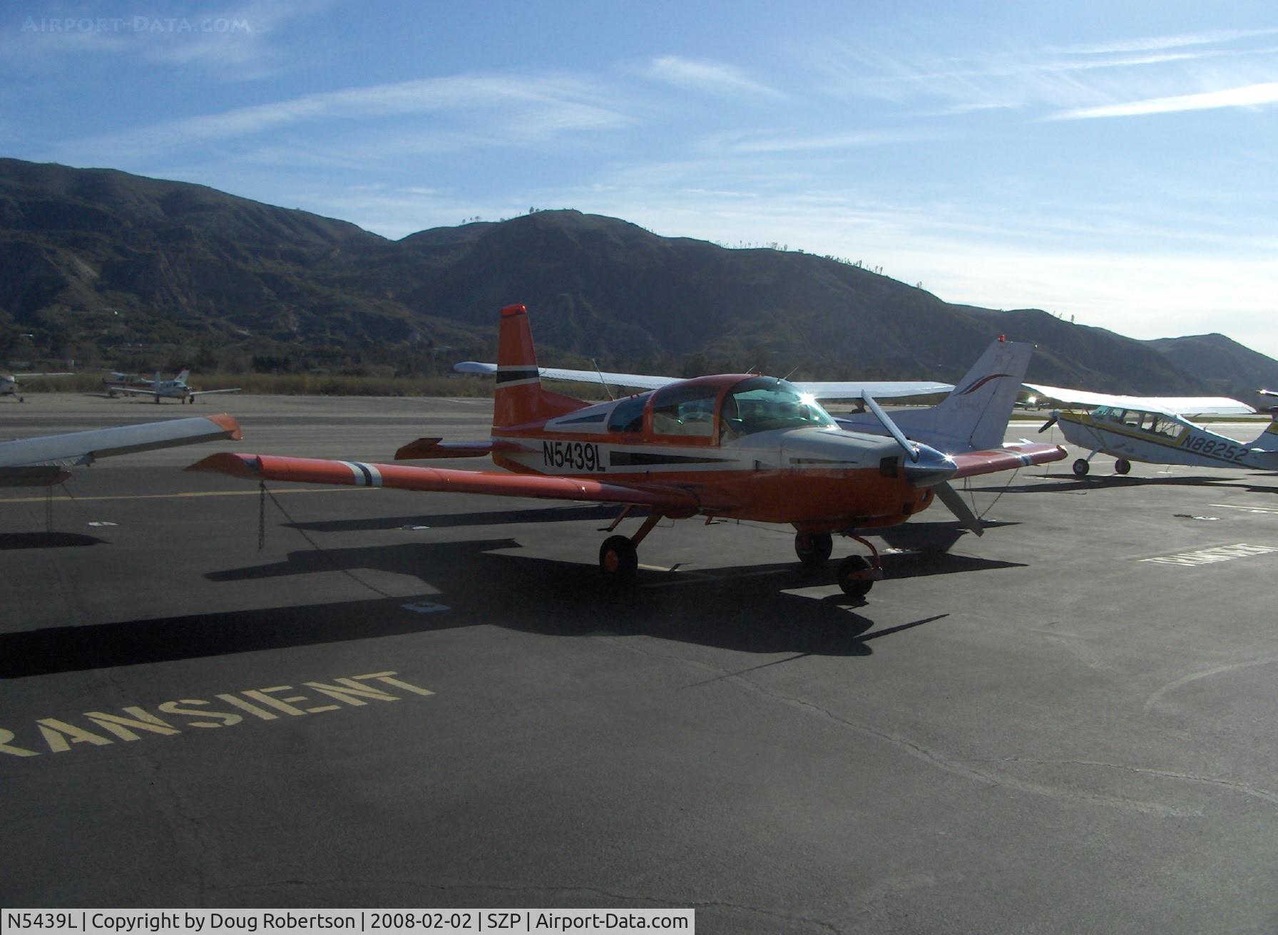 N5439L, 1973 Grumman American AA-5 Traveler C/N AA5-0339, 1973 Grumman American AA-5A CHEETAH, Lycoming O-320-E2G 150 Hp