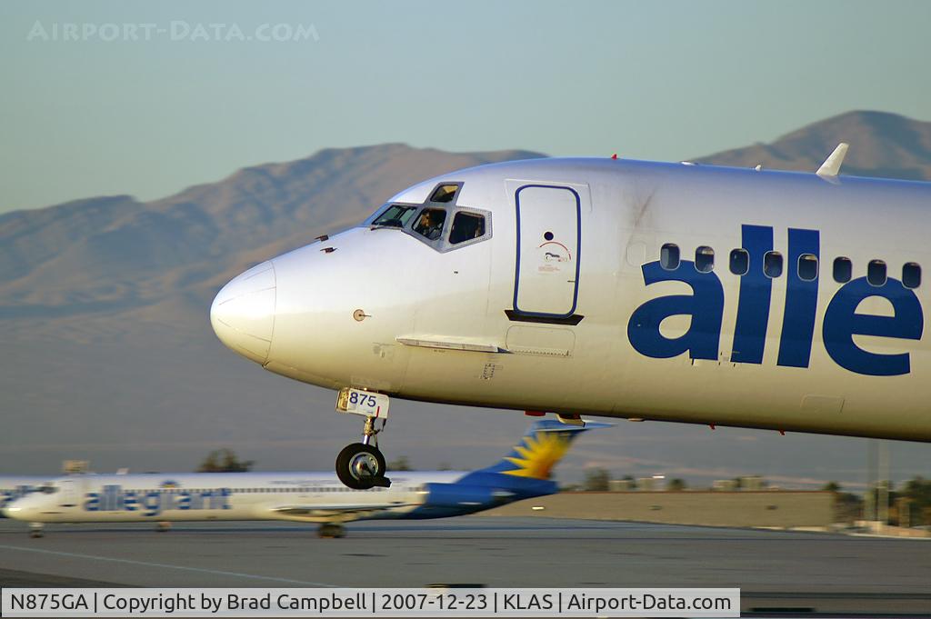 N875GA, 1995 McDonnell Douglas MD-83 (DC-9-83) C/N 53468, Allegiant Air / 1995 McDonnell Douglas DC-9-82 (MD-82)
