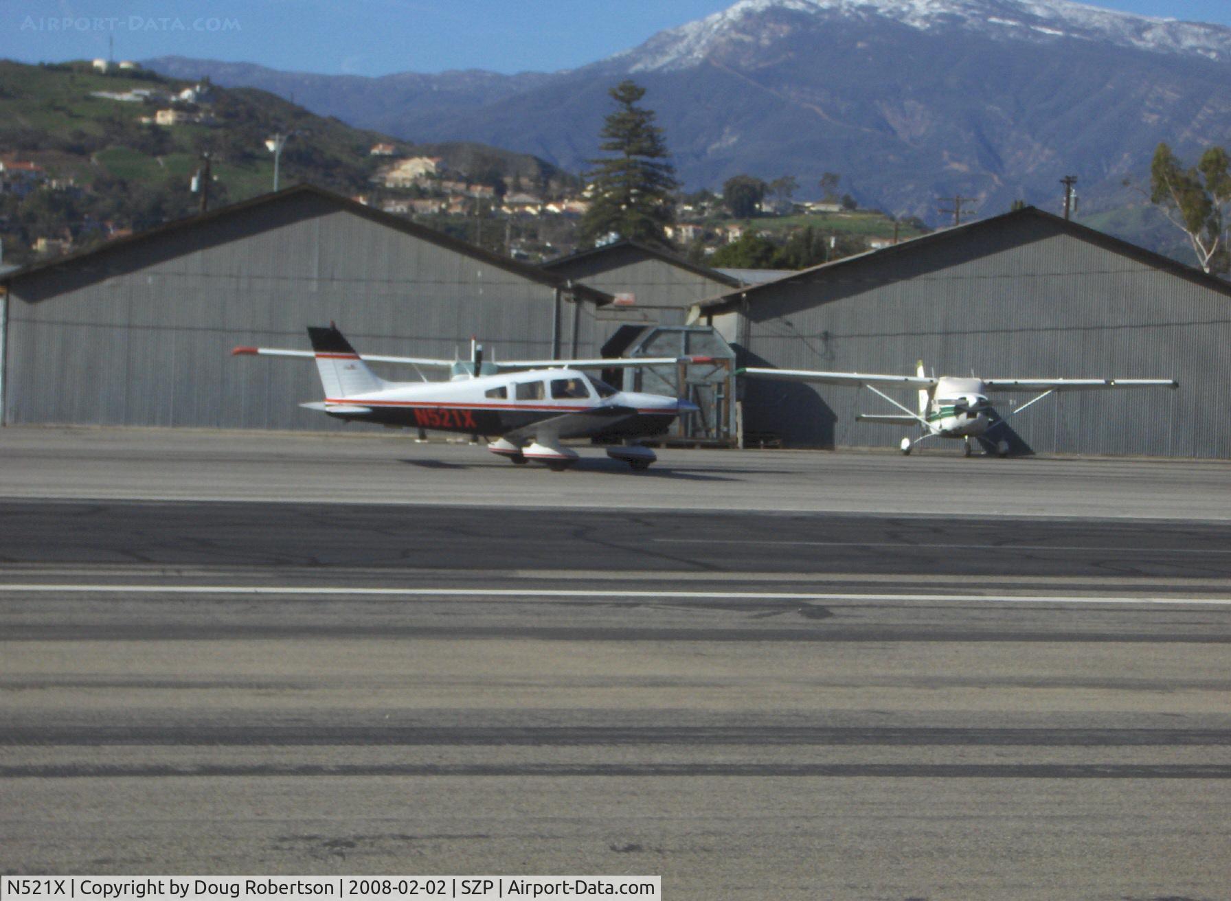 N521X, 1978 Piper PA-28-236 Dakota C/N 28-7911038, 1978 Piper PA-28-236 DAKOTA, Lycoming O-540-J3A5D 235 Hp, taxi to Rwy 22