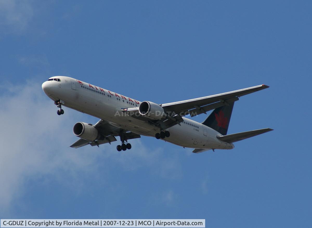 C-GDUZ, 1991 Boeing 767-38E C/N 25347, Air Canada