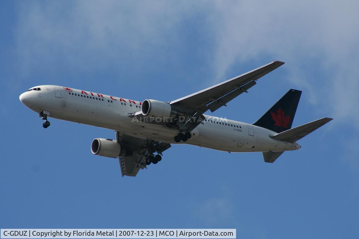 C-GDUZ, 1991 Boeing 767-38E C/N 25347, Air Canada