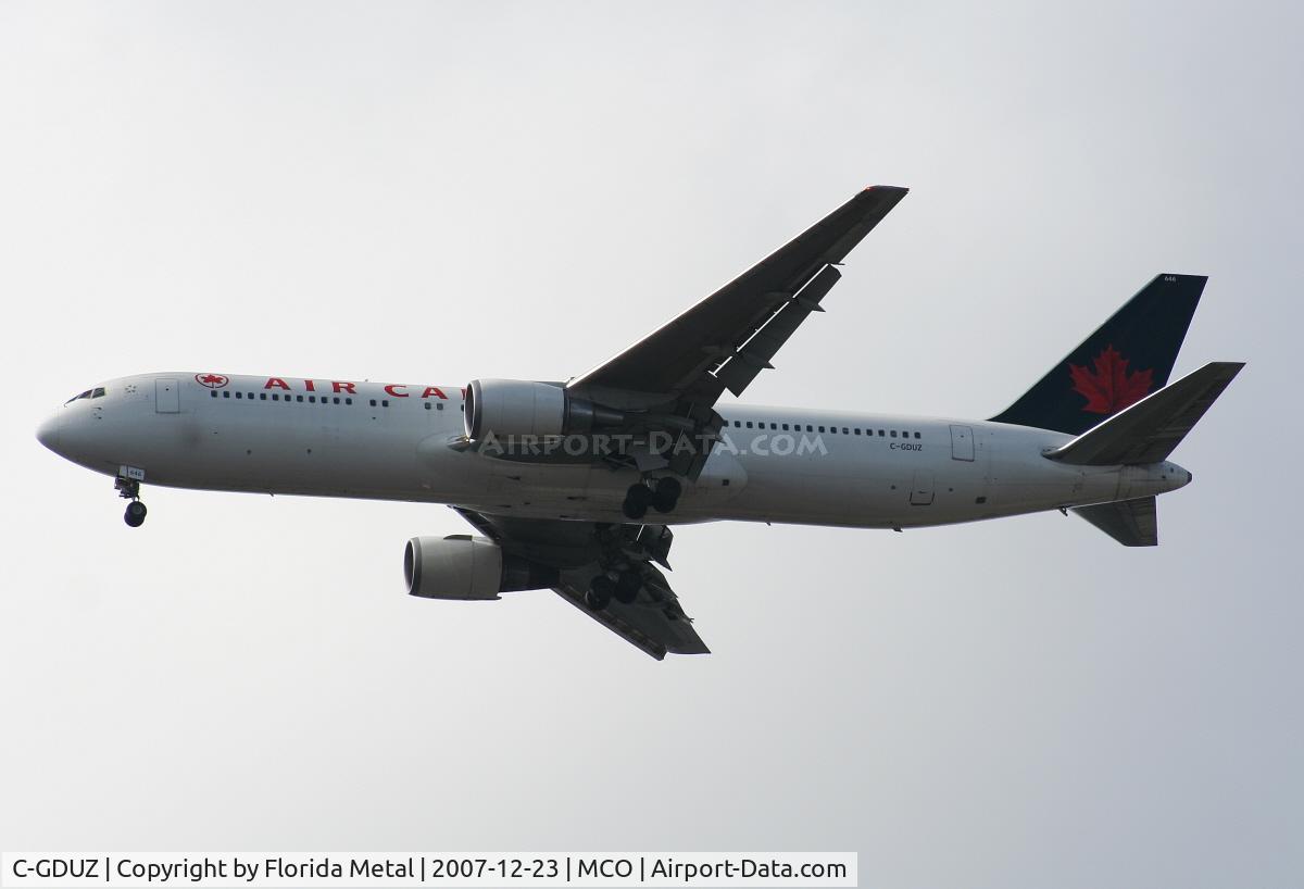 C-GDUZ, 1991 Boeing 767-38E C/N 25347, Air Canada