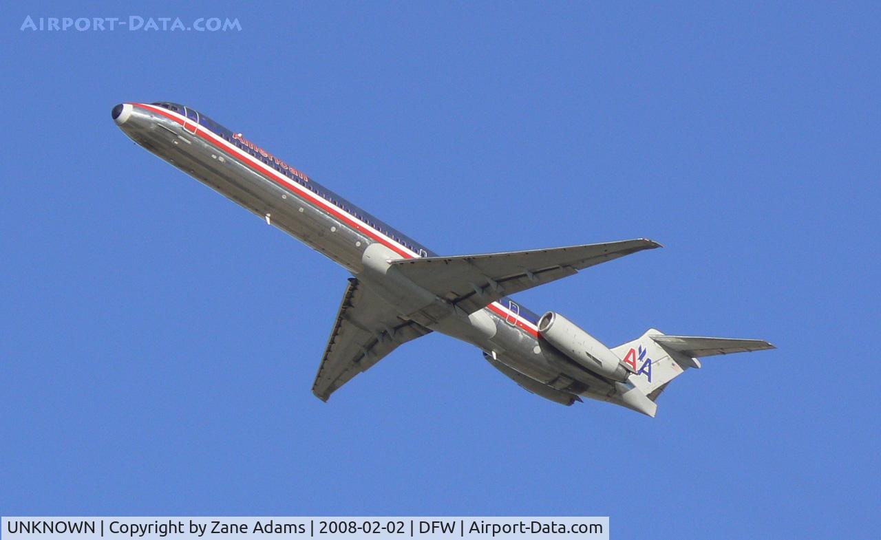 UNKNOWN, , MD-80 - American Airlines Takeoff at DFW