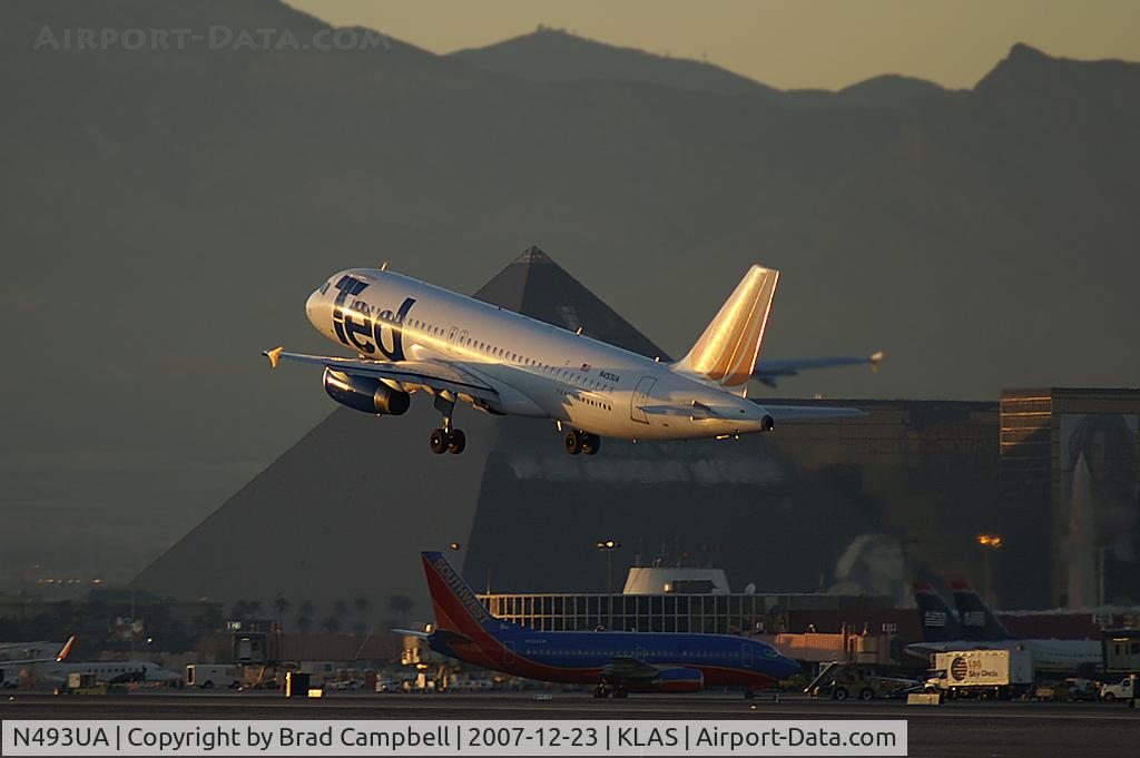 N493UA, 2002 Airbus A320-232 C/N 1821, Ted Airlines / 2002 Airbus A320-232