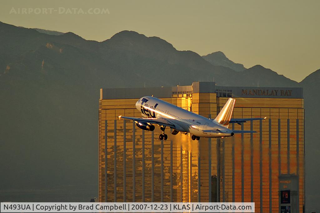 N493UA, 2002 Airbus A320-232 C/N 1821, Ted Airlines / 2002 Airbus A320-232