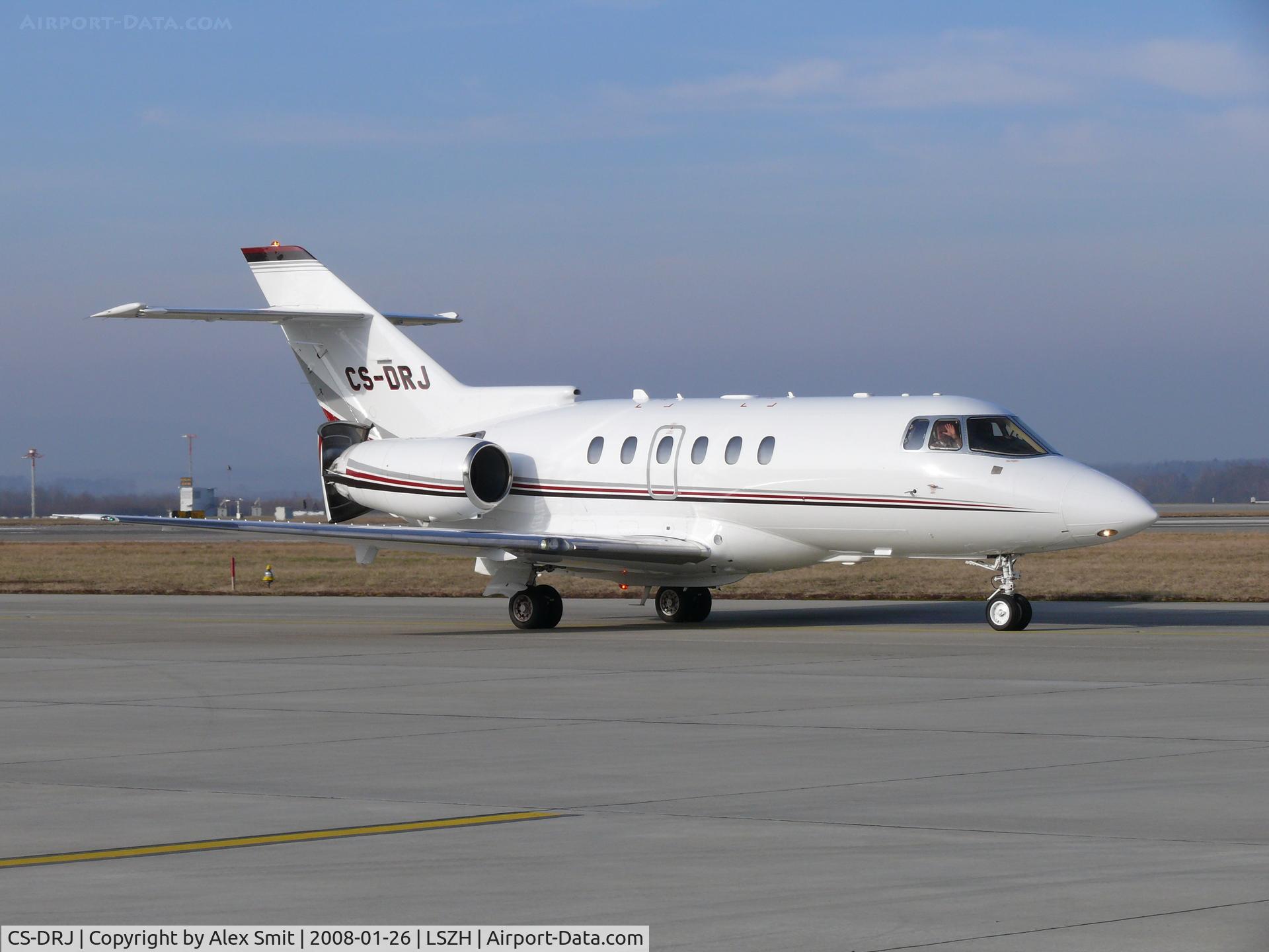 CS-DRJ, 2006 Raytheon Hawker 800XP C/N 258760, Visitor for the World Economics Forum 2008