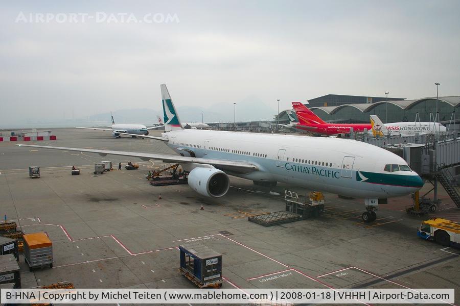 B-HNA, 1995 Boeing 777-267 C/N 27265, Cathay Pacific