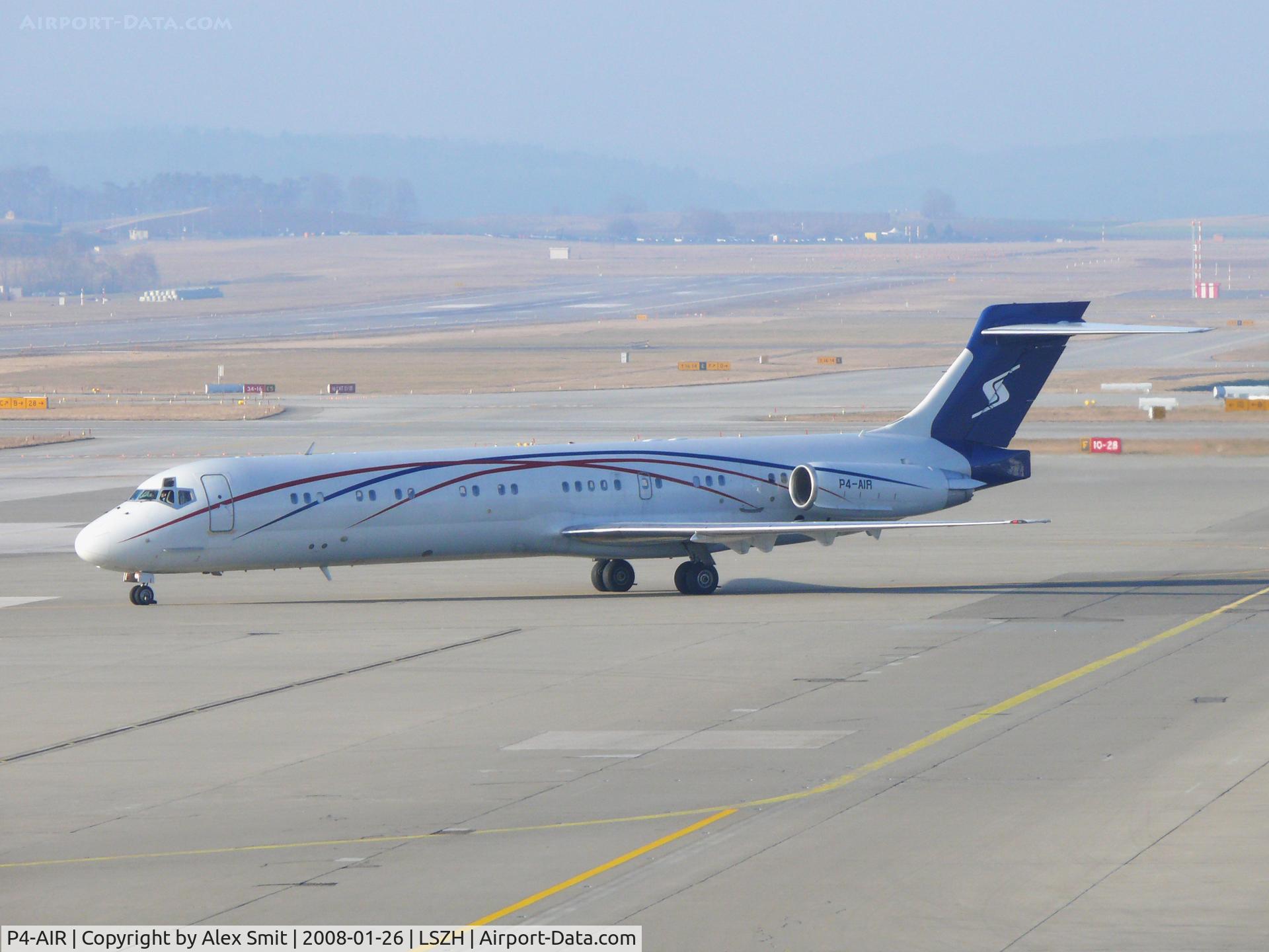 P4-AIR, 1987 McDonnell Douglas DC-9-87 C/N 49412, Visitor for the World Economics Forum 2008