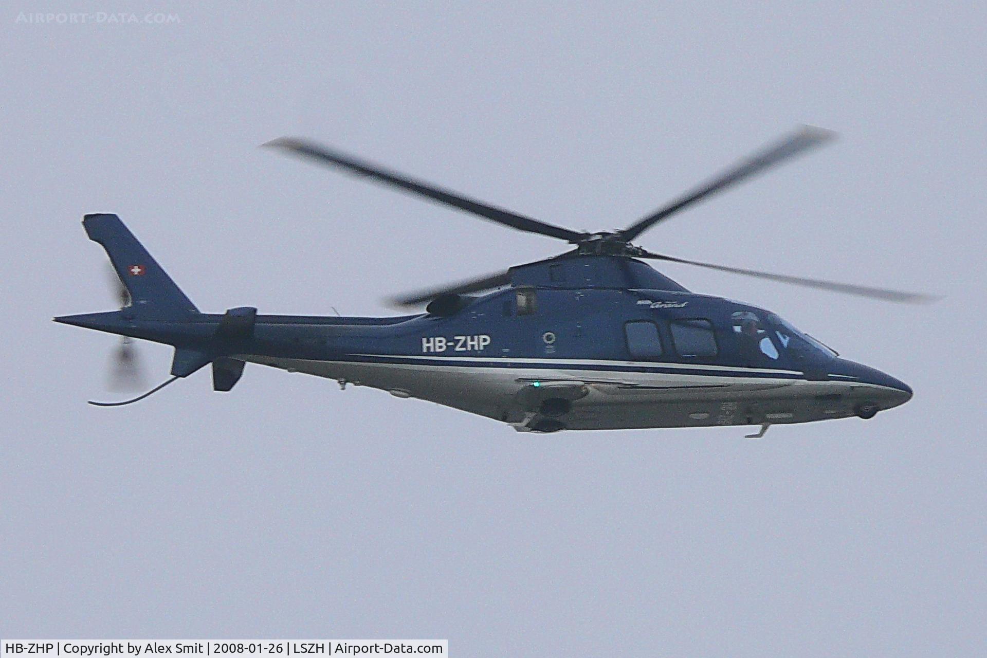 HB-ZHP, 2006 Agusta A-109S Grand C/N 22025, Taking some guests to the World Economics Forum 2008 in Davos