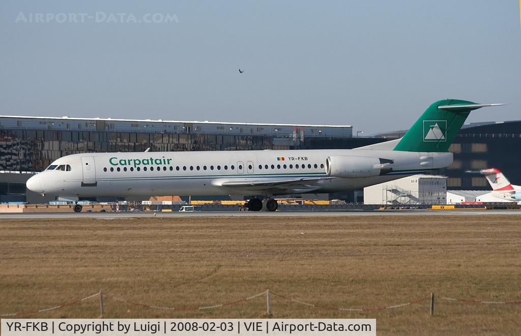 YR-FKB, 1991 Fokker 100 (F-28-0100) C/N 11369, Carpatair Fokker 100