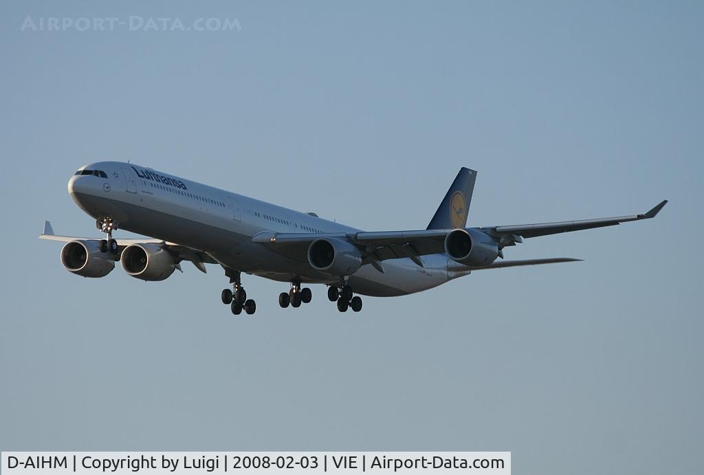 D-AIHM, 2006 Airbus A340-642 C/N 762, Lufthansa A340-600