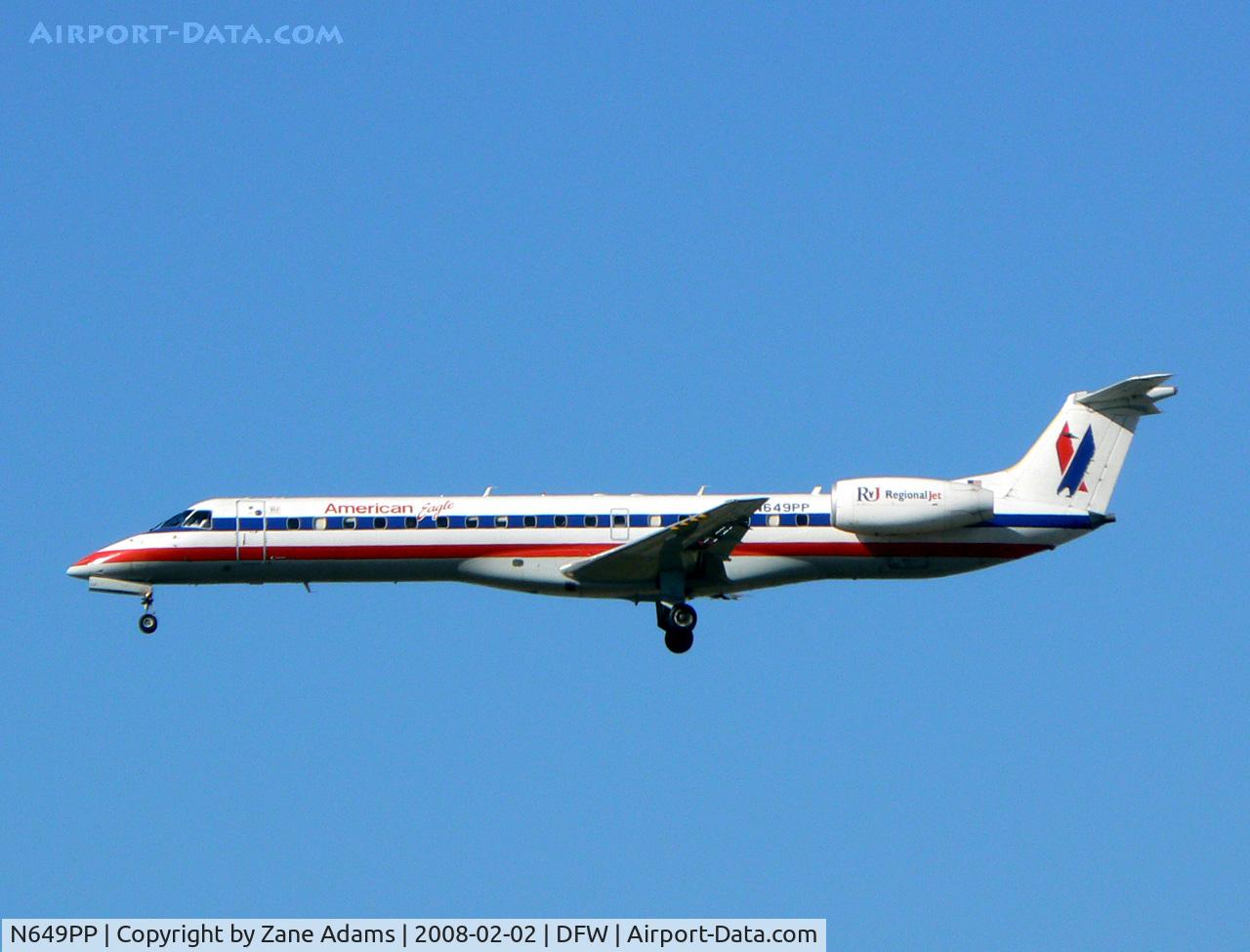 N649PP, 2000 Embraer ERJ-145LR (EMB-145LR) C/N 145234, American Eagle at DFW