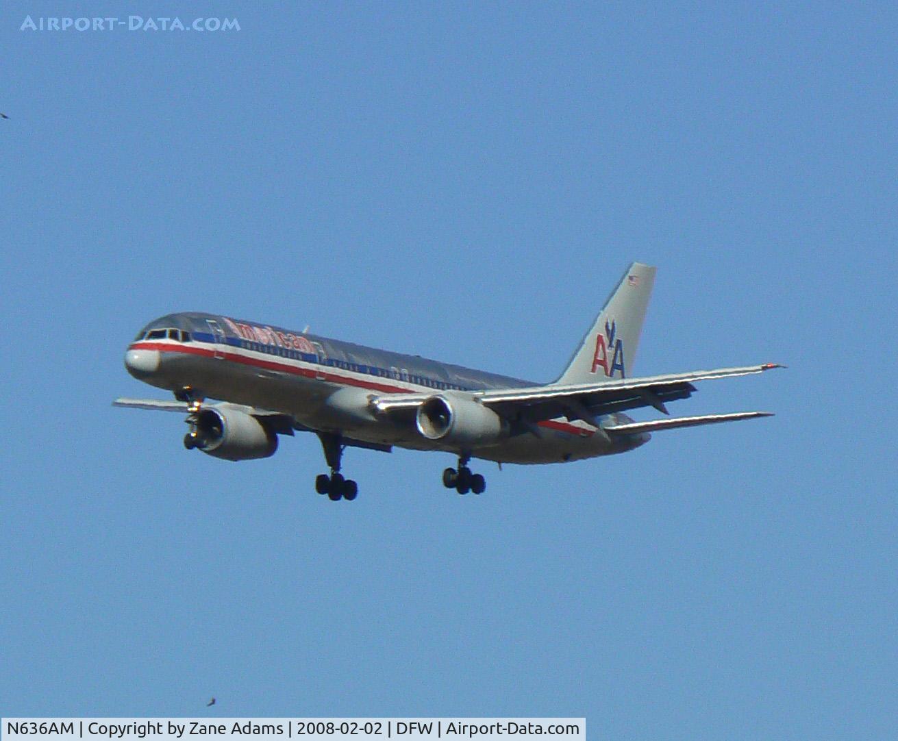N636AM, 1991 Boeing 757-223 C/N 24594, American Airlines at DFW