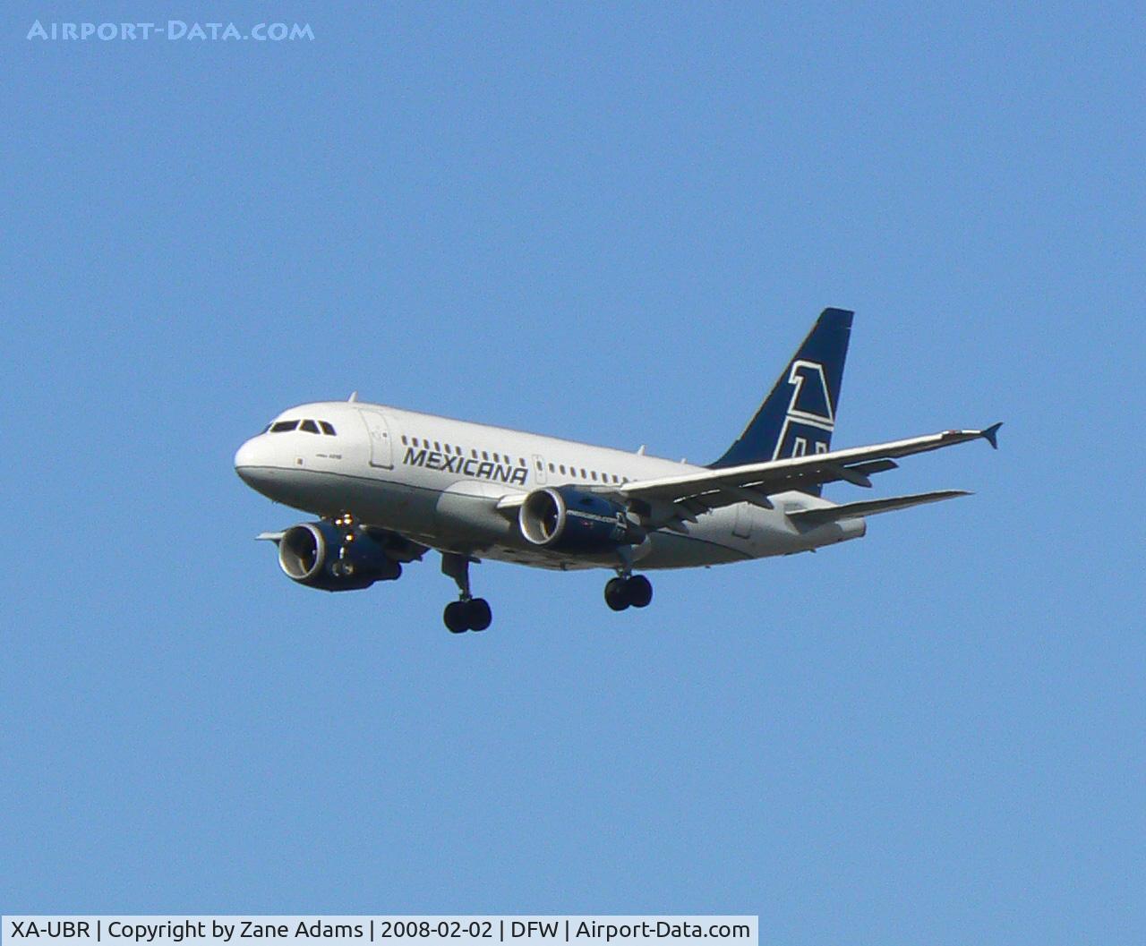 XA-UBR, 2004 Airbus A318-111 C/N 2333, Mexicana Airlines at DFW