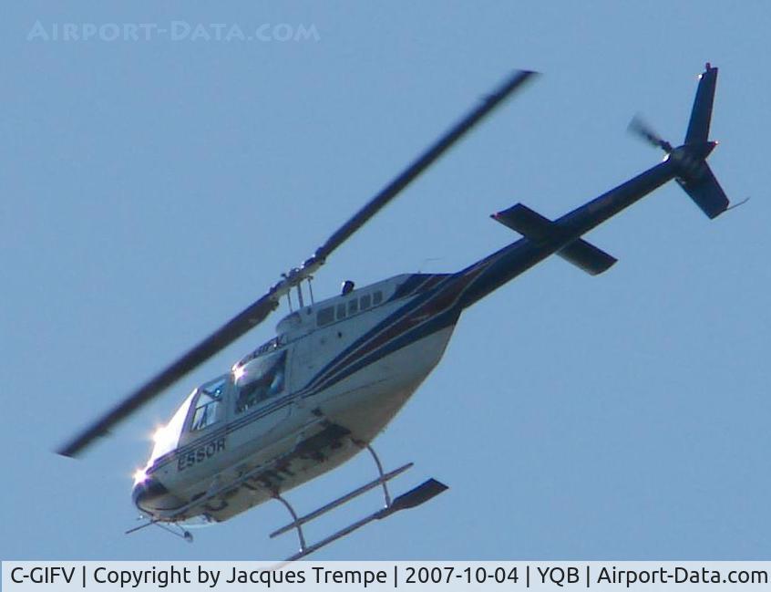 C-GIFV, 1976 Bell 206B JetRanger II C/N 2004, Around the Airport