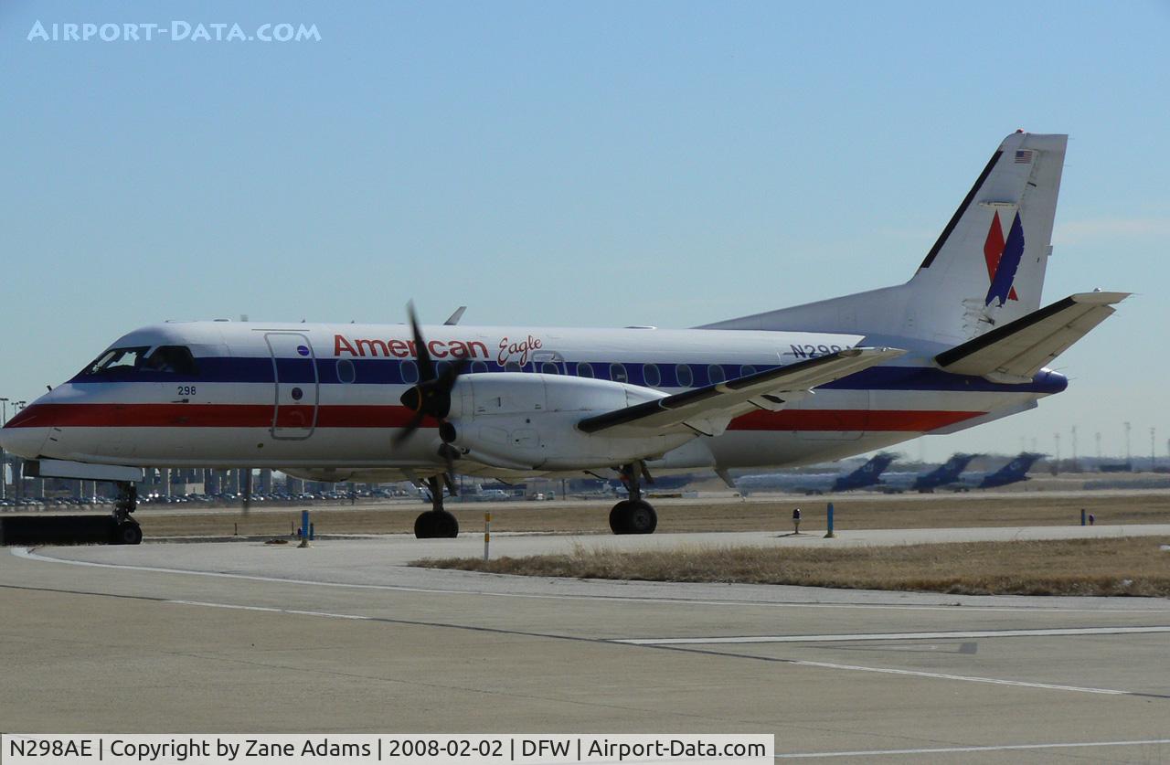 N298AE, 1992 Saab 340B C/N 340B-298, American Eagle at DFW