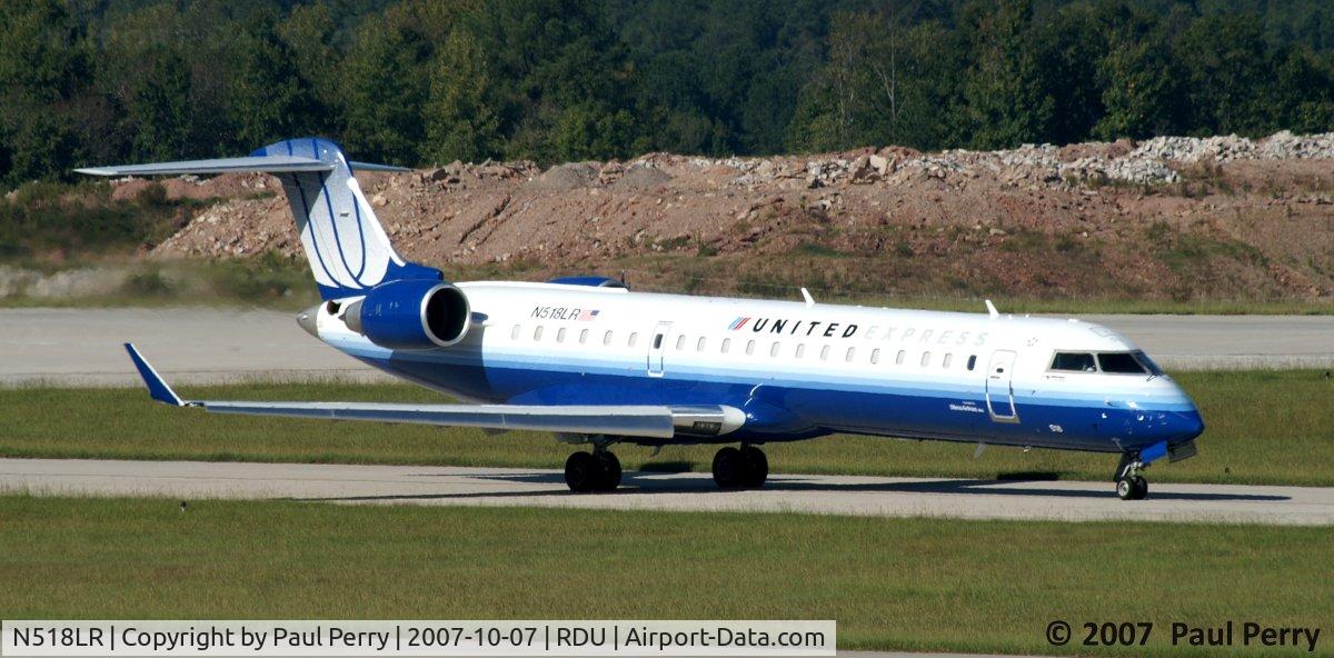 N518LR, 2006 Bombardier CRJ-700 (CL-600-2C10) Regional Jet C/N 10259, Come on down