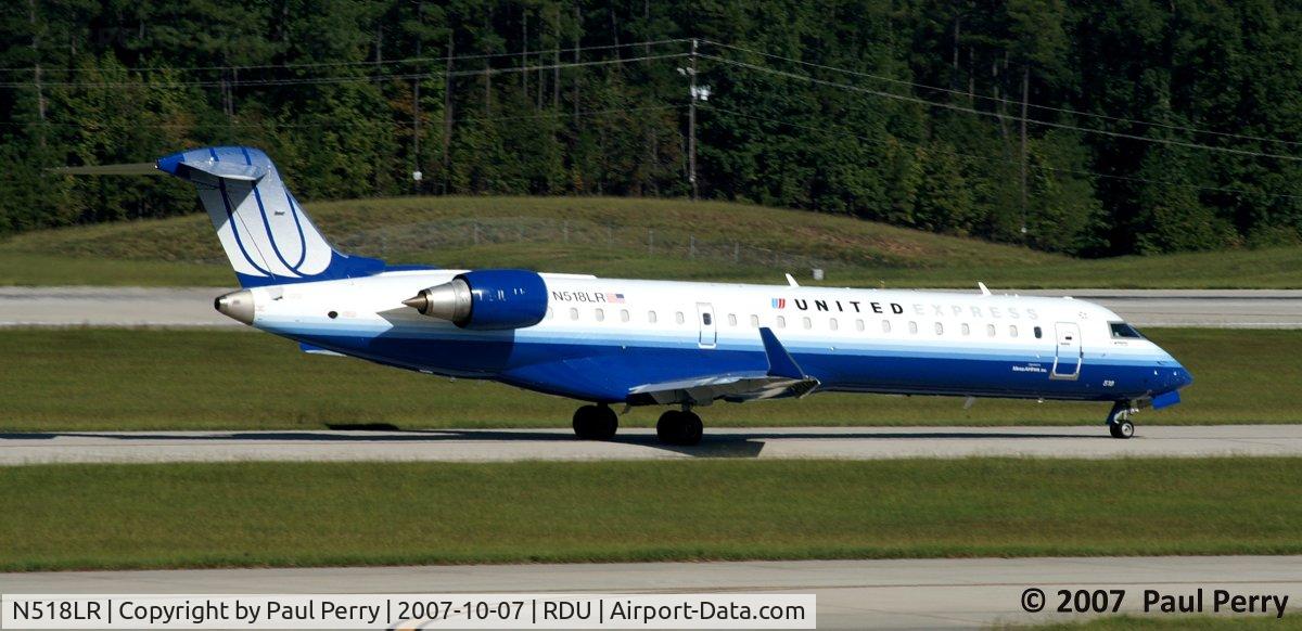 N518LR, 2006 Bombardier CRJ-700 (CL-600-2C10) Regional Jet C/N 10259, One of the newer ladies in the fleet