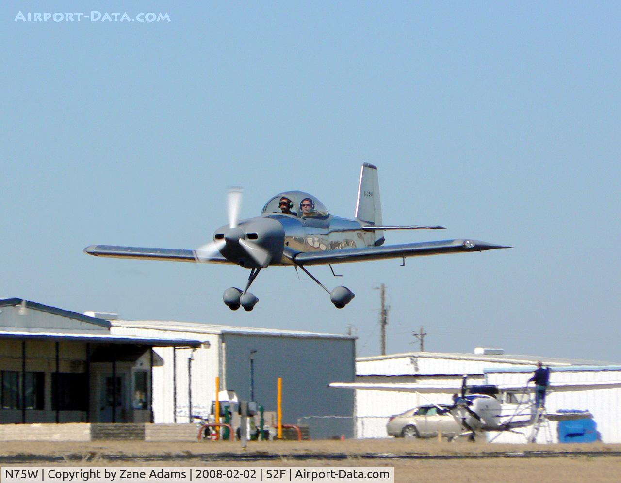 N75W, 2007 Vans RV-8A C/N 82456, Vans RV-8A - WAHOO!
