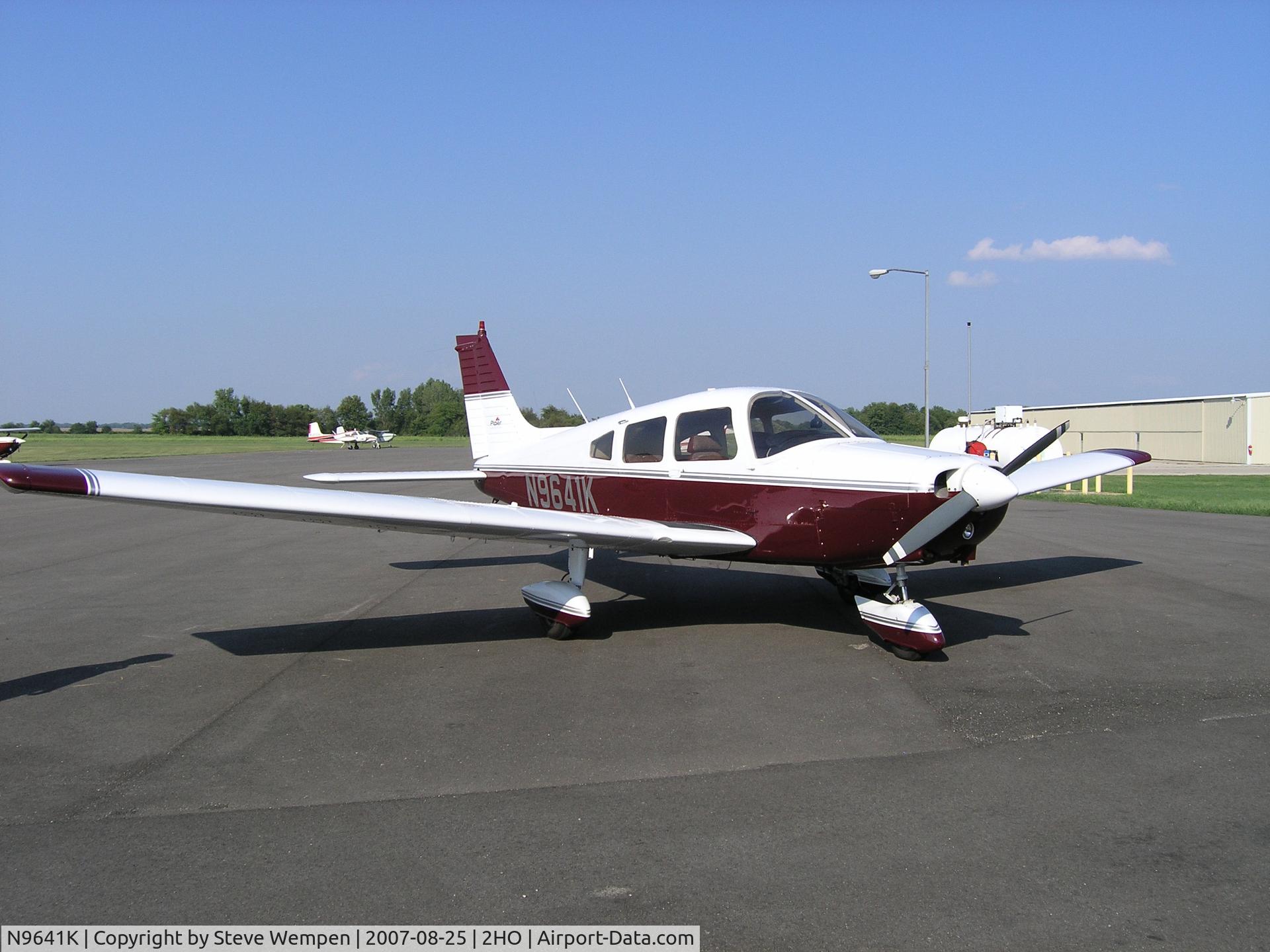 N9641K, 1976 Piper PA-28-151 C/N 28-7615221, 1976 PA28-161  Hangared at DEC