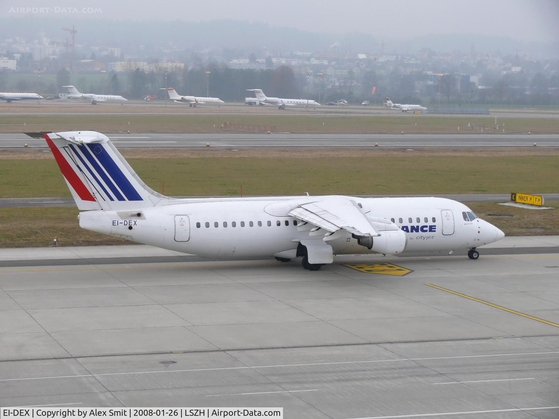 EI-DEX, 1990 British Aerospace BAe.146-300 C/N E3157, Air France KLM by Cityjet