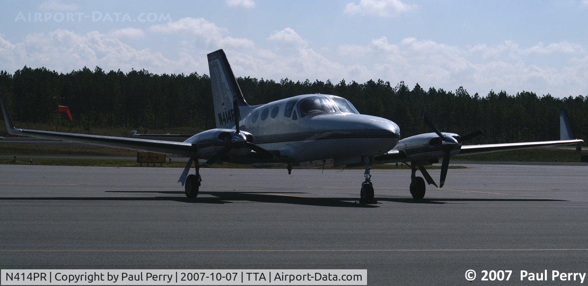 N414PR, 1980 Cessna 414A Chancellor C/N 414A0440, A little closer to this Four-One-Four