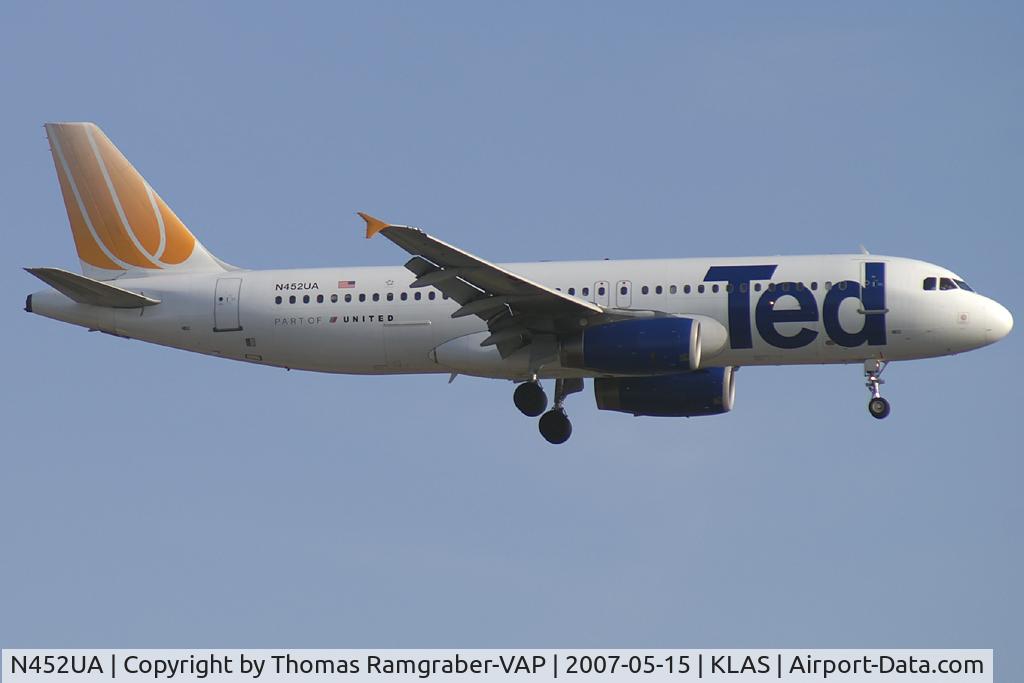N452UA, 1999 Airbus A320-232 C/N 0955, Ted Airbus A320