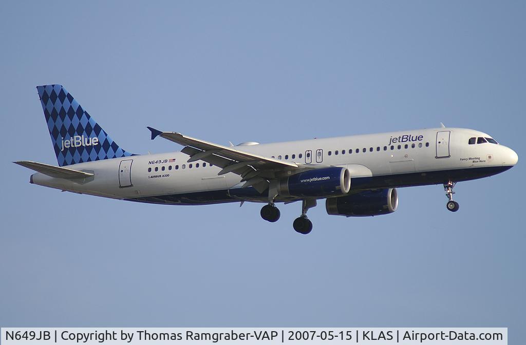 N649JB, 2006 Airbus A320-232 C/N 2977, Jetblue Airways Airbus A320