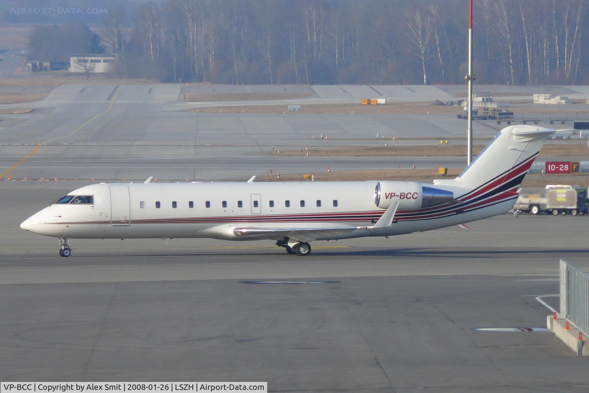 VP-BCC, 2002 Bombardier CRJ-200ER (CL-600-2B19) C/N 7717, Visitor for the World Economics Forum 2008