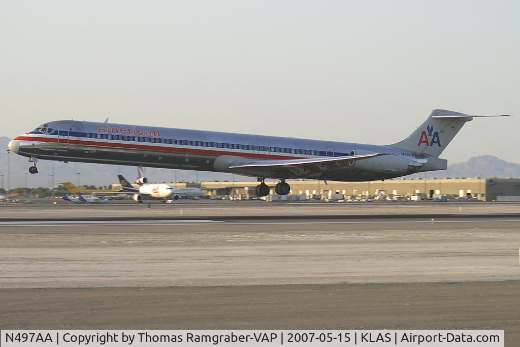 N497AA, 1989 McDonnell Douglas MD-82 (DC-9-82) C/N 49735, American Airlines MDD MD80