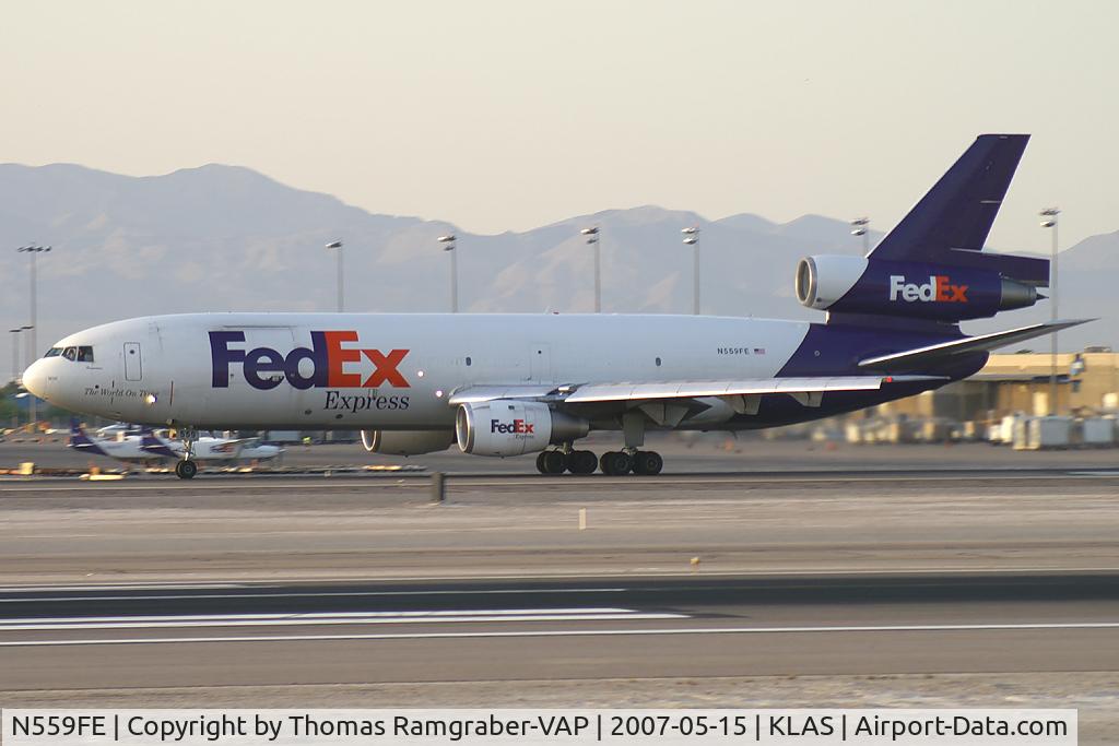 N559FE, 1973 McDonnell Douglas MD-10-10F C/N 46930, Fedex - Federal Express MDD MD10