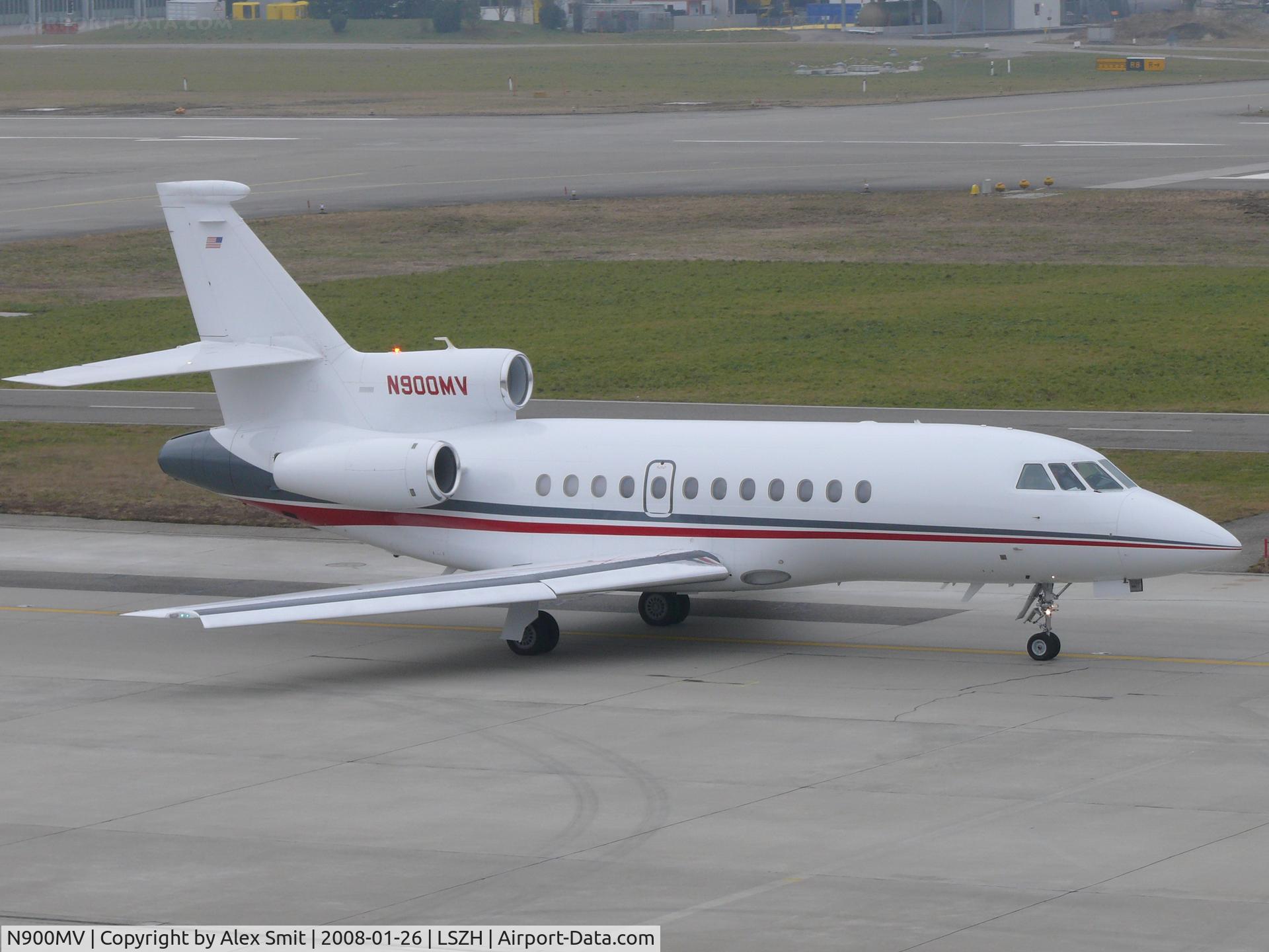 N900MV, 2003 Dassault Falcon 900EX C/N 131, Visitor for the World Economics Forum 2008