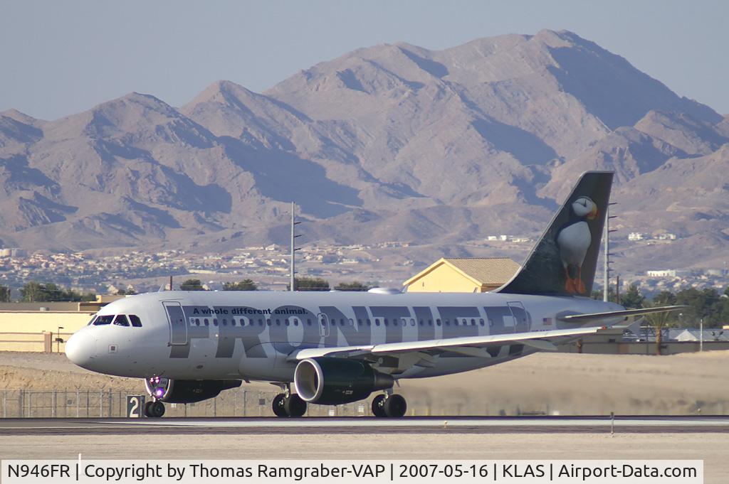 N946FR, 2006 Airbus A319-111 C/N 2763, Frontier Airlines Airbus A319