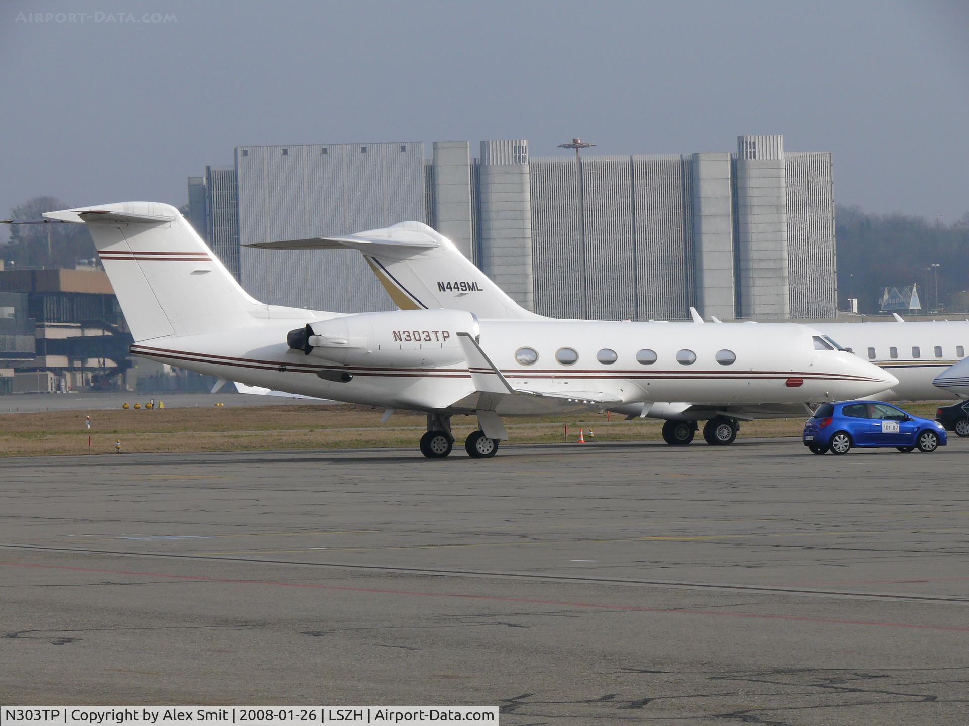 N303TP, 2000 Gulfstream Aerospace G-IV C/N 1411, Visitor for the World Economics Forum 2008