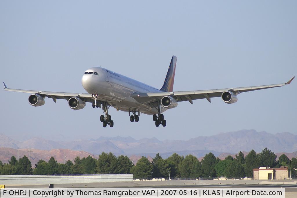 F-OHPJ, 1997 Airbus A340-313X C/N 173, Philippines Airlines Airbus A340-300