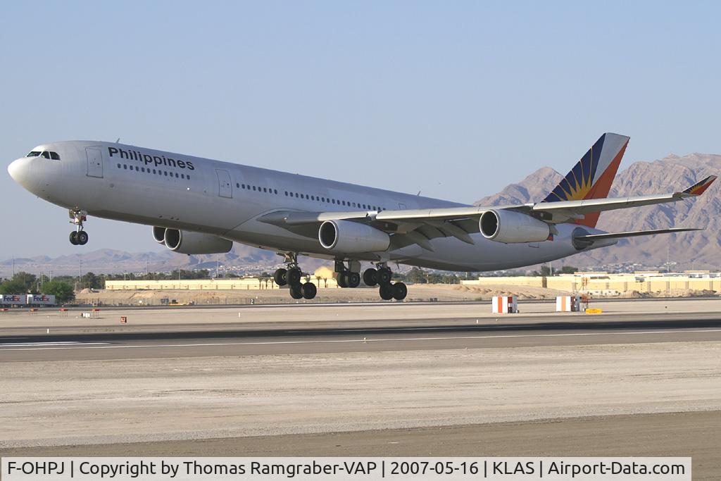 F-OHPJ, 1997 Airbus A340-313X C/N 173, Philippines Airlines Airbus A340-300