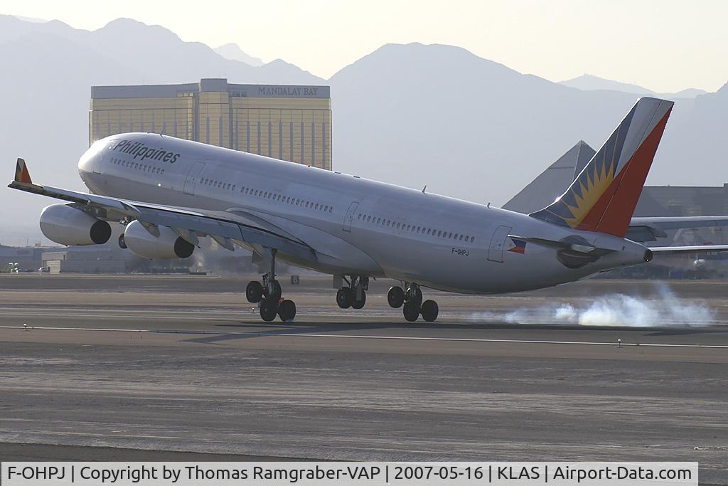 F-OHPJ, 1997 Airbus A340-313X C/N 173, Philippines Airlines Airbus A340-300