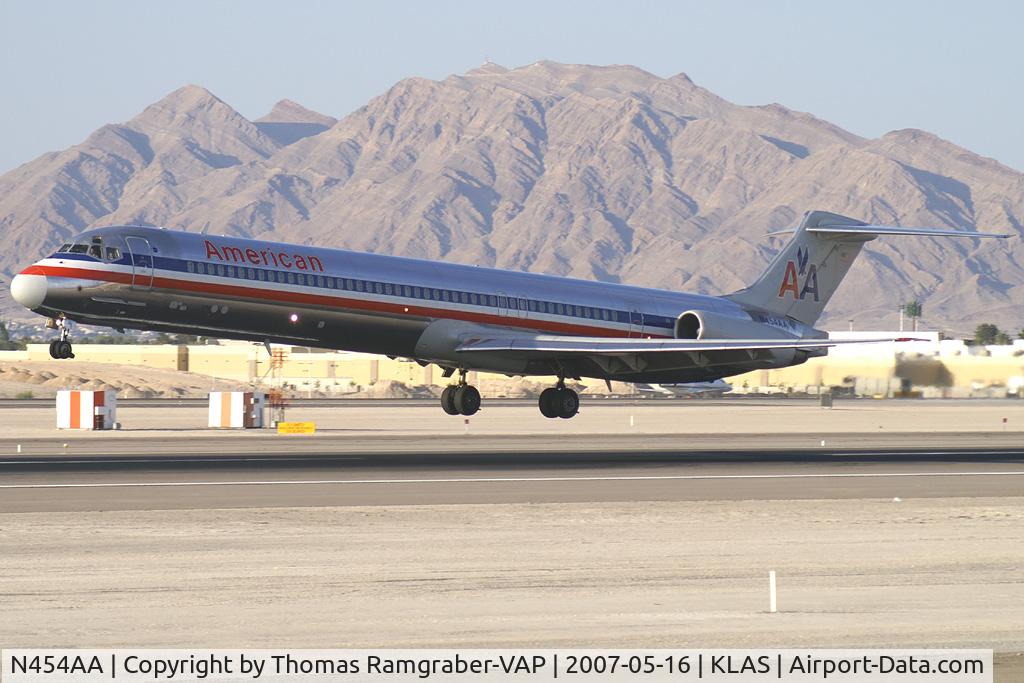 N454AA, 1987 McDonnell Douglas MD-82 (DC-9-82) C/N 49559, American Airlines MDD MD80