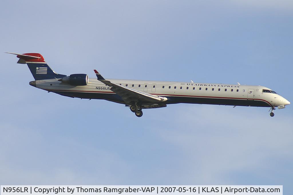 N956LR, 2005 Bombardier CRJ-900ER (CL-600-2D24) C/N 15056, US Airways Express Canadair Regionaljet 900