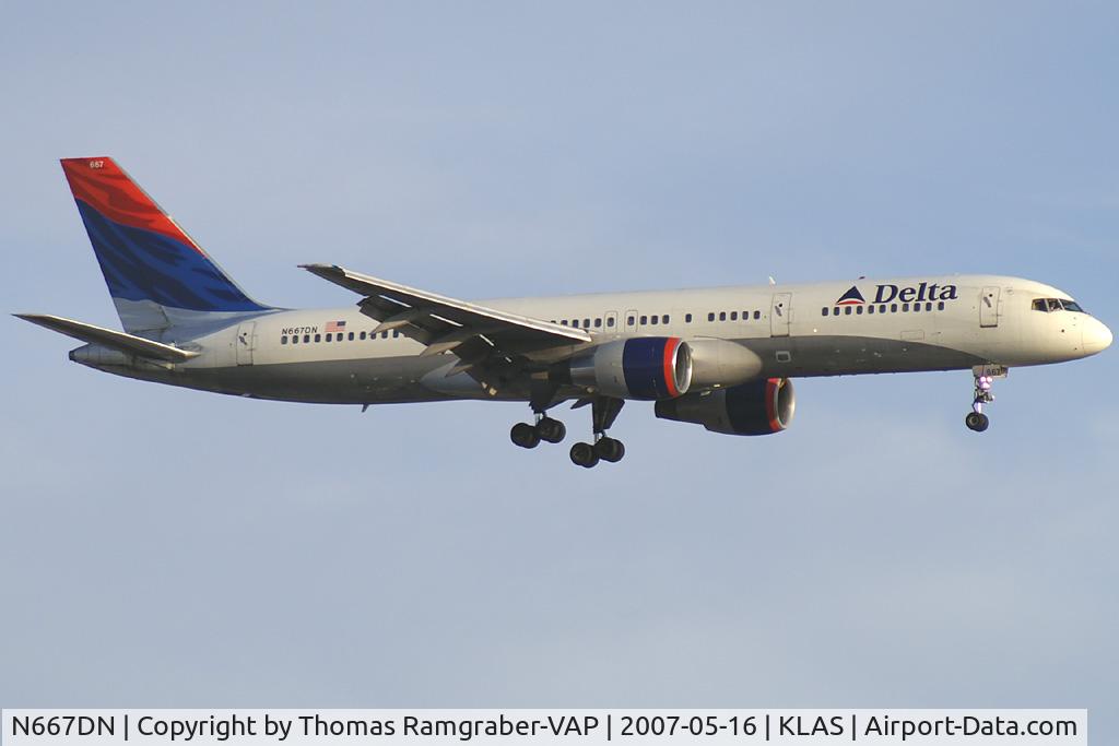 N667DN, 1991 Boeing 757-232 C/N 25035, Delta Airlines Boeing 757-200