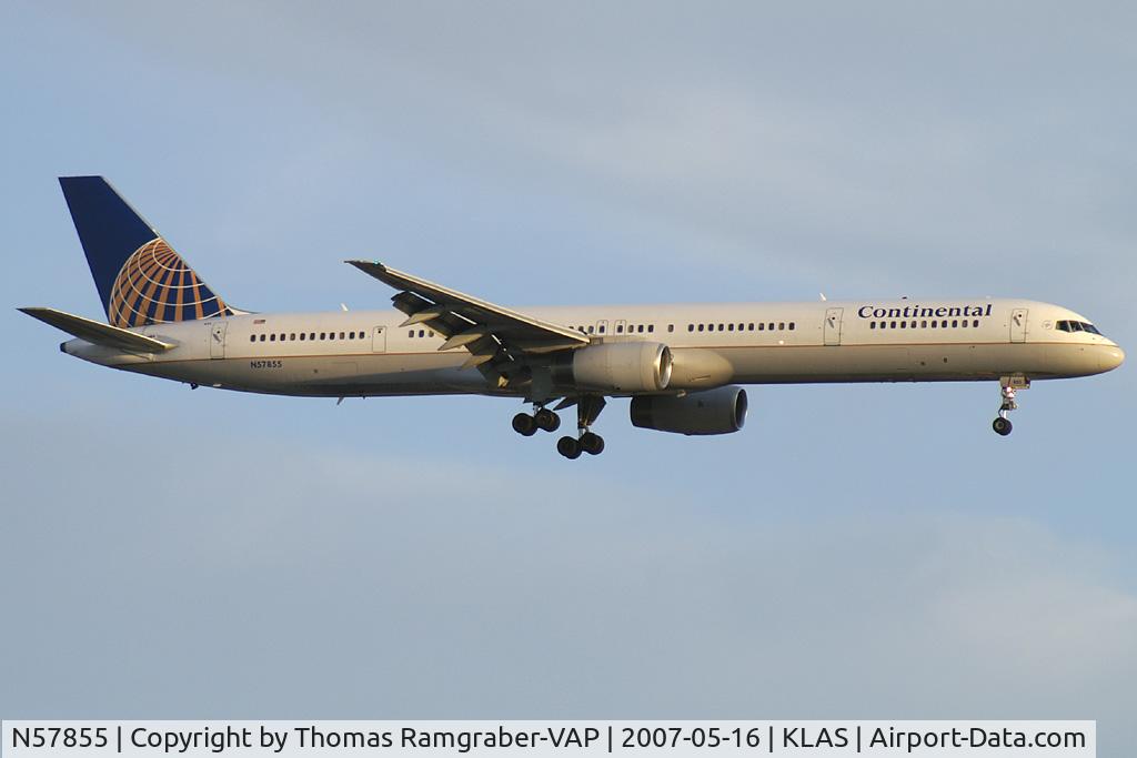 N57855, 2004 Boeing 757-324 C/N 32814, Continental Airlines Boeing 757-300