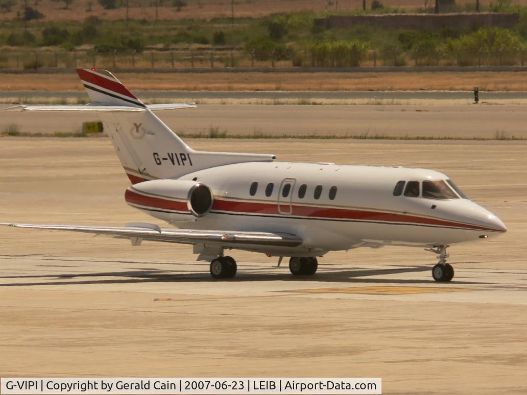 G-VIPI, 1992 British Aerospace 125-800B C/N 258222, ARRIVAL IBZ